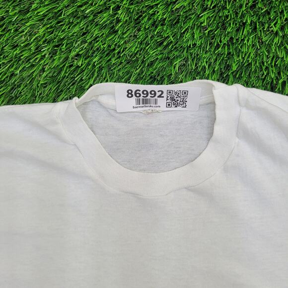 Vintage 1988 New-York Police-Olympics Shirt Medium 20x24 White - Picture 6 of 12